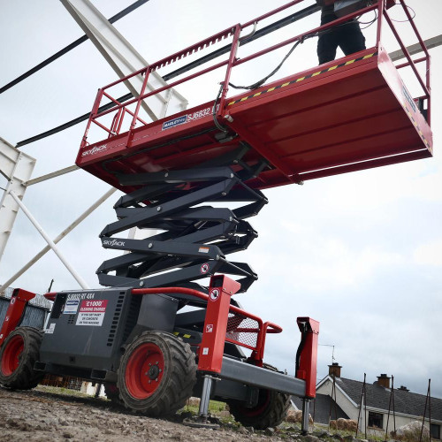 32ft All - Rough Terrain Scissor Lift