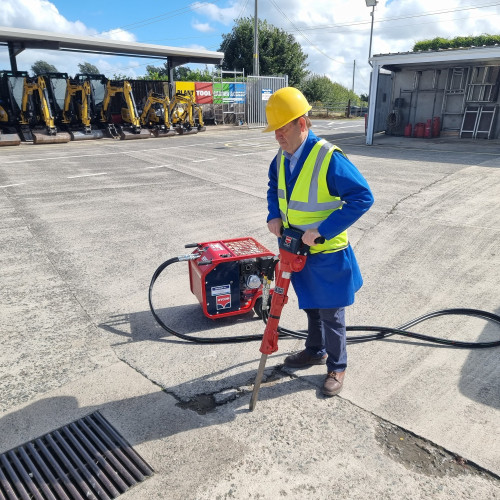 Hydraulic Breaker And Power Pack