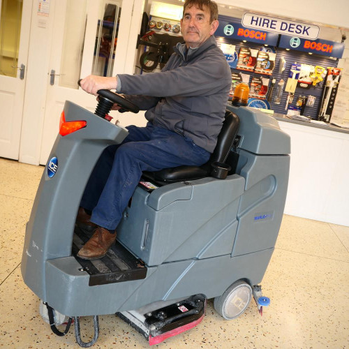 Ride On Scrubber Dryer