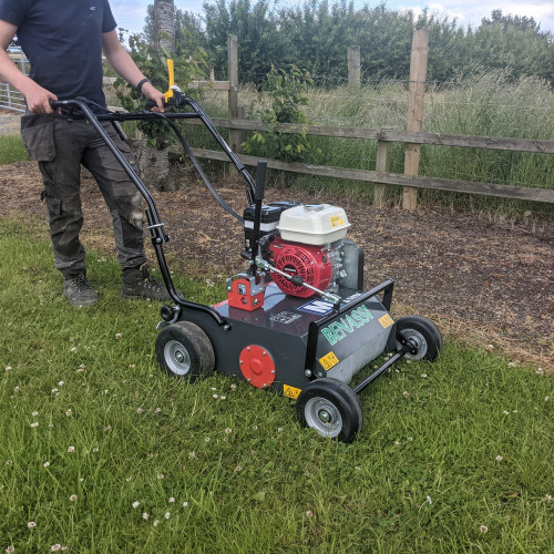 Petrol Moss Scarifier - Moss Raker - Dethatcher Large