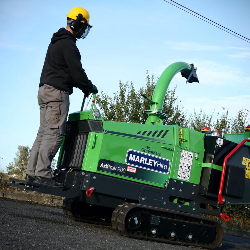Wood Chipper - Shredder Tracked 8 Inch