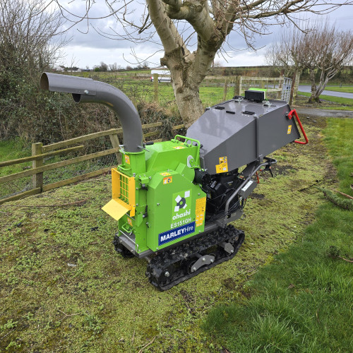 Micro Tracked Chipper - Shredder 6 Inch Ohashi Es150gh