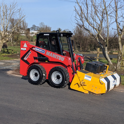 Skid Steer Brush - Road Sweeper