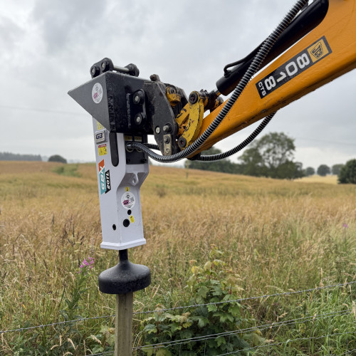 Hydraulic Pecker & Post Driver
