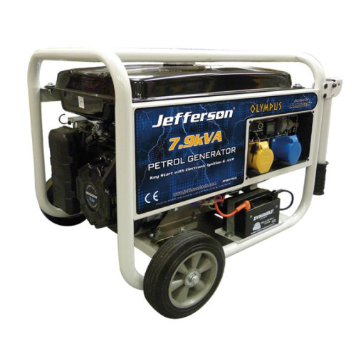 Jefferson 7.9KVA Petrol Generator With Electric Start