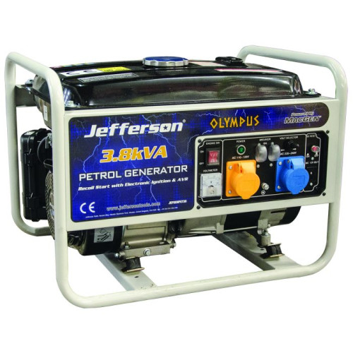 Jefferson 3.8KvA Petrol Generator